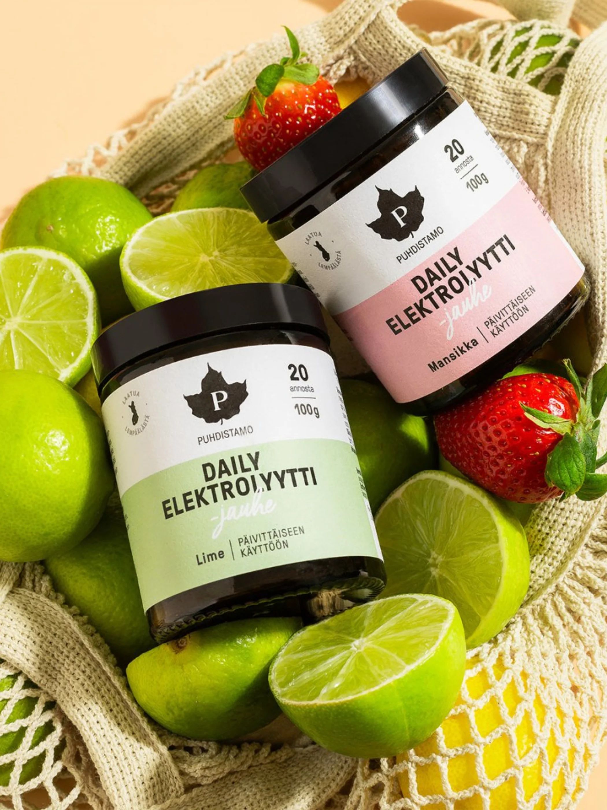 Daily Elektrolyyttijauhe Lime - 100 g - Image 4