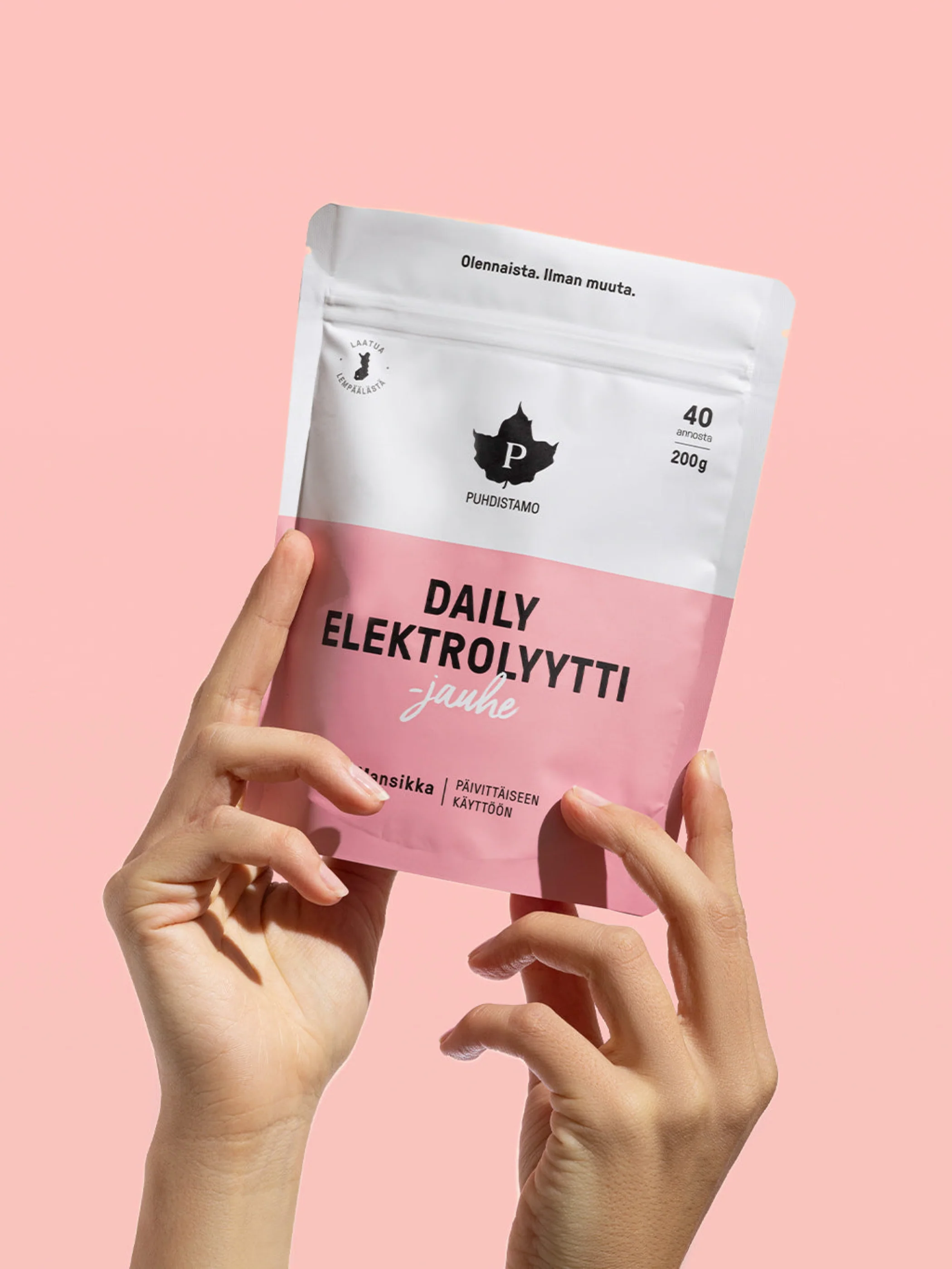 Daily Elektrolyyttijauhe Mansikka - 200 g - Image 3