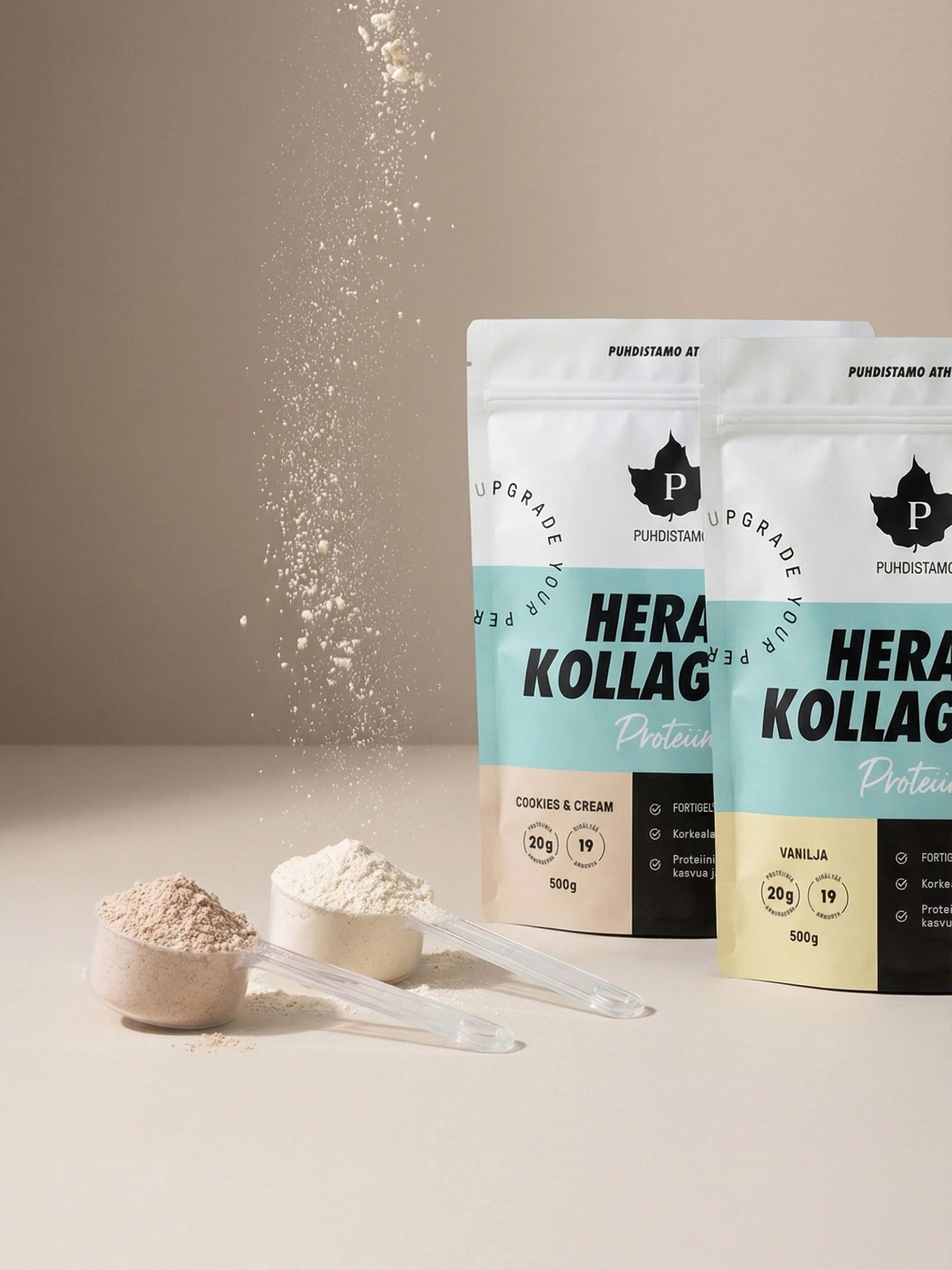 Hera & Kollageeni Cookies & Cream - 500 g - Image 3