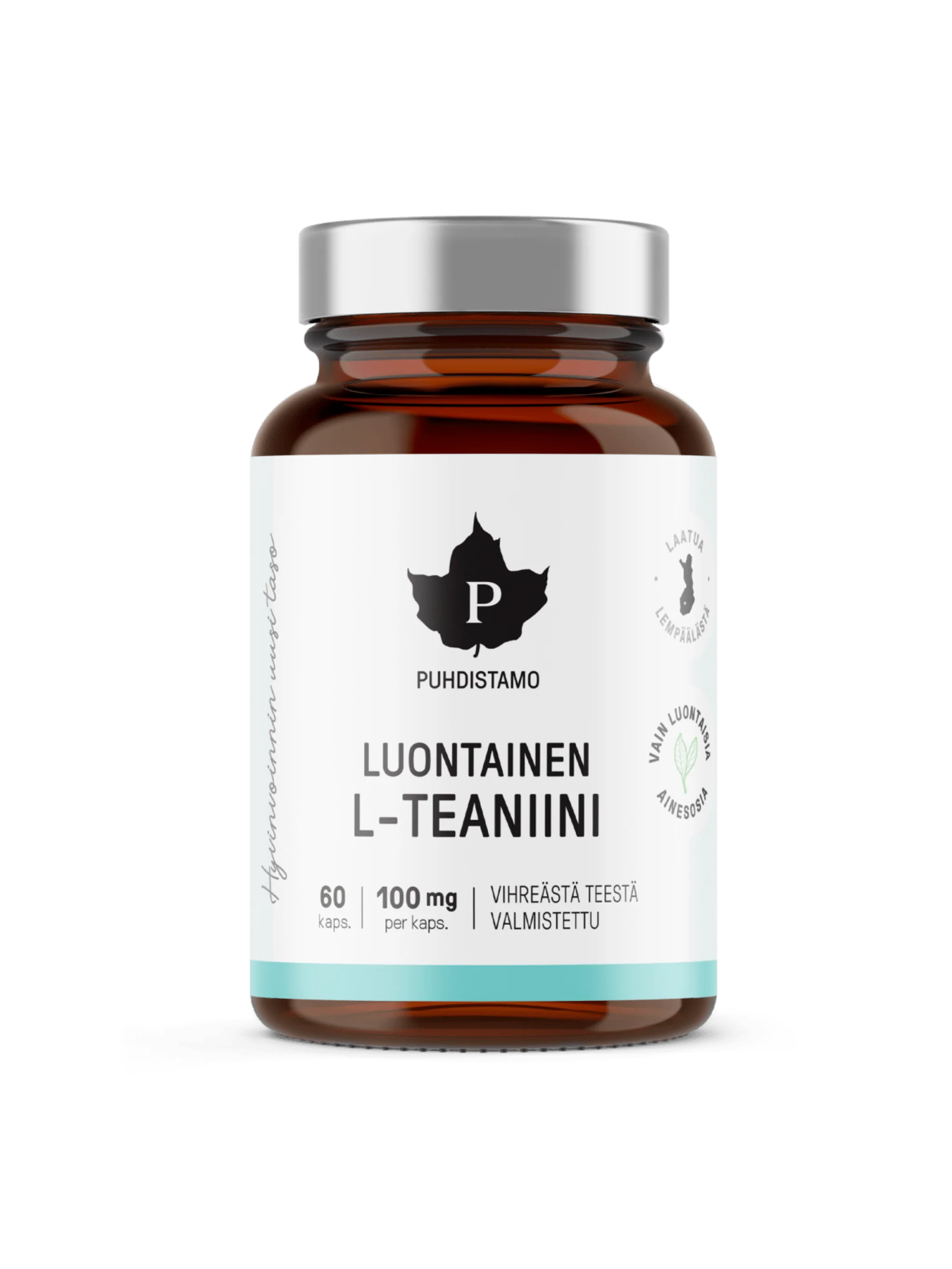 Luontainen L-teaniini - 60 kaps