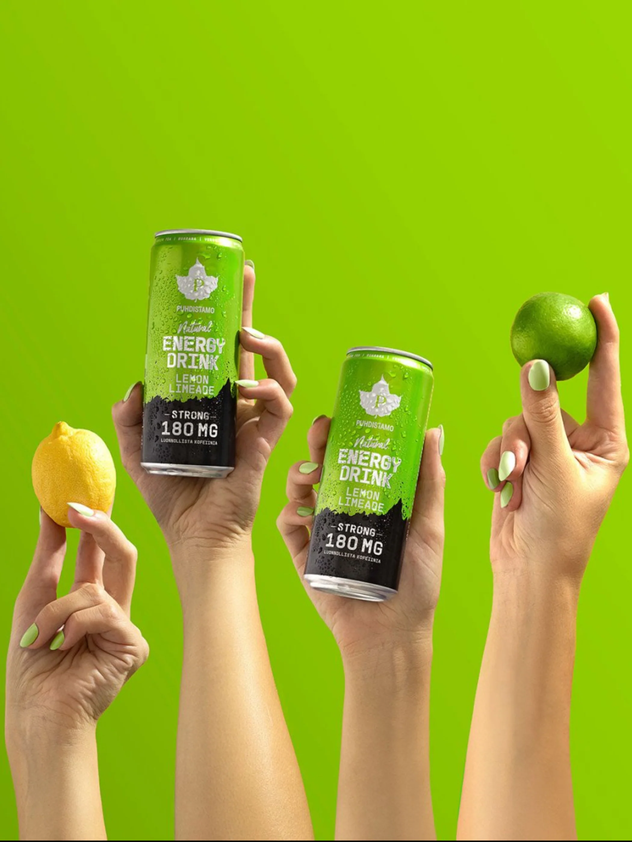 Natural Energy Drink Lemon Limeade Strong - 330 ml - Image 4