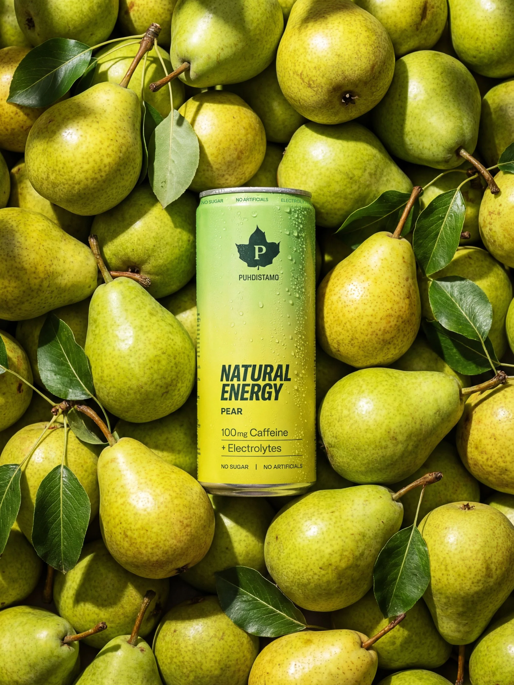 Natural Energy Pear - 330 ml - Image 4