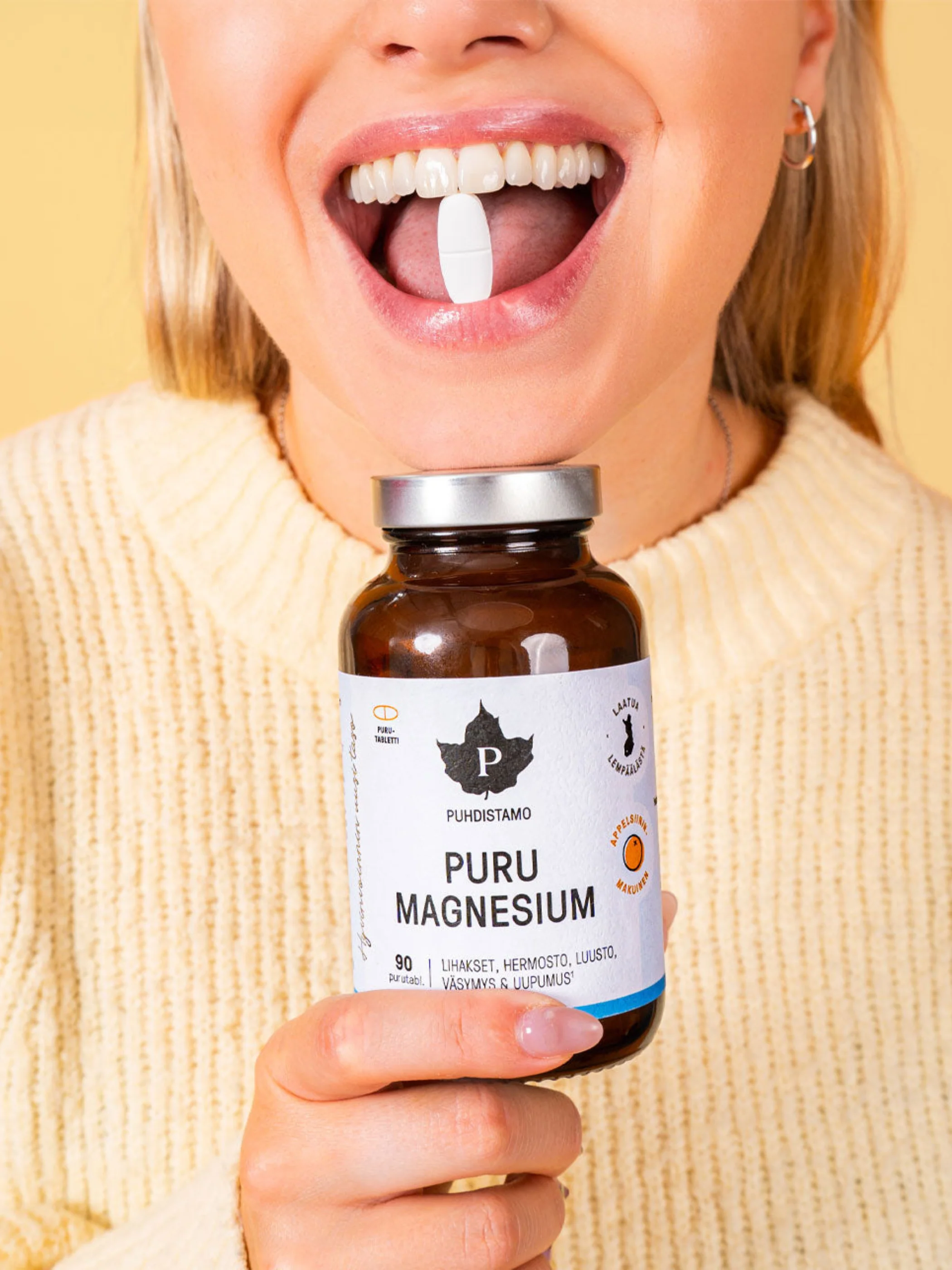 Puru Magnesium - 90 tabl. - Image 4