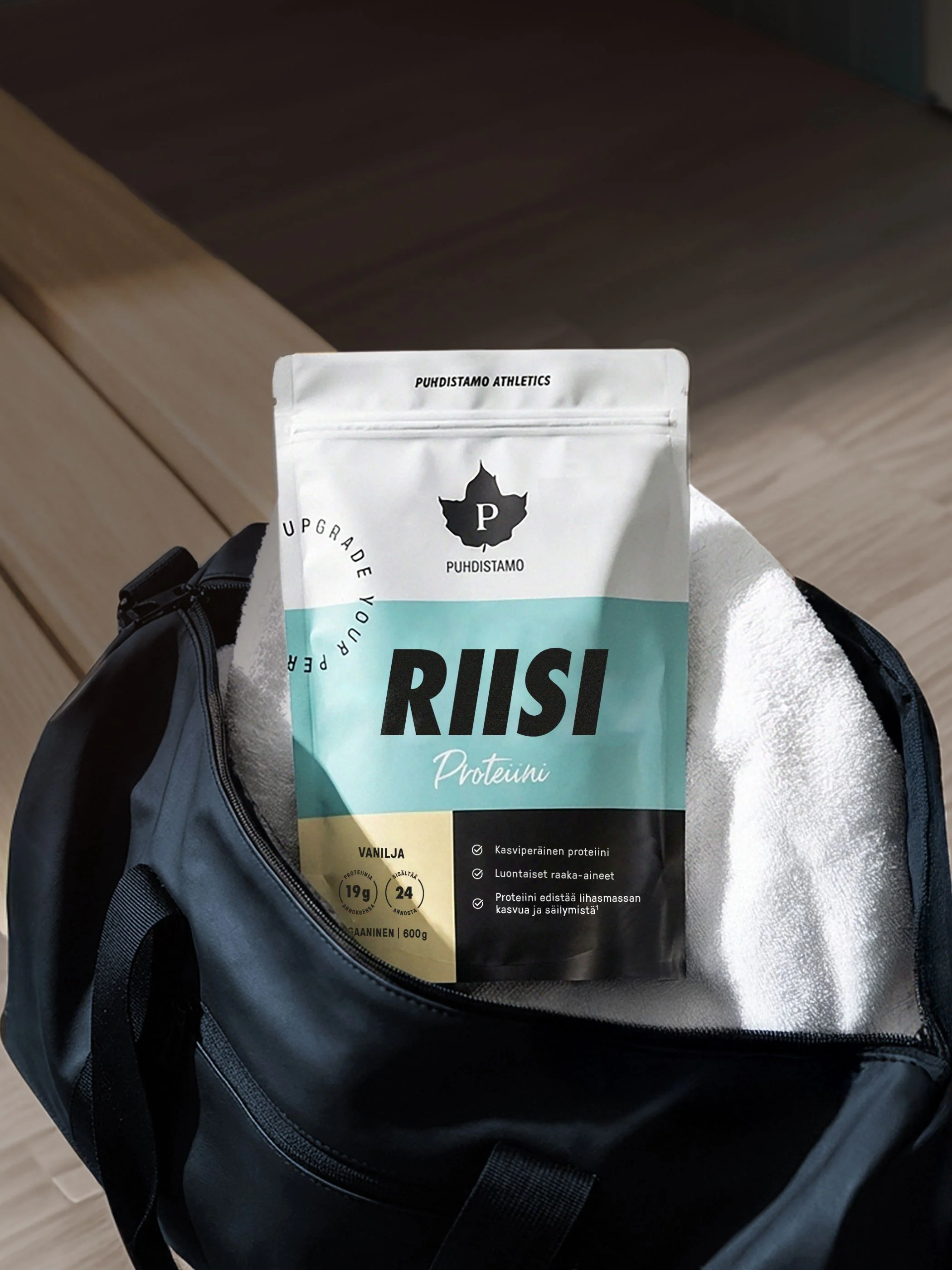 Riisiproteiini Vanilja - 600 g - Image 2
